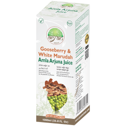 Aryan Amla Arjuna (Gooseberry & White Marudah) Juice 1000ml