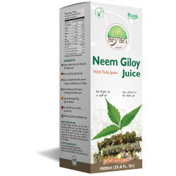 Aryan Neem Giloy/ Guduchi (Indian Lilac & Heart-leaved Moonseed) Juice 1000ml
