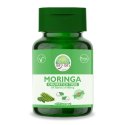 Aryan Herbals Moringa Tablets (Drumstick Tree) 60 Tablets of 500 MG