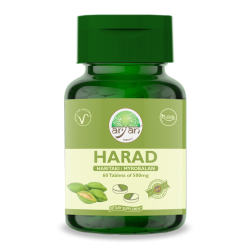 Aryan Herbals Harad Tablets (Haritaki/Myrobalan) 60 Tablets of 500 MG