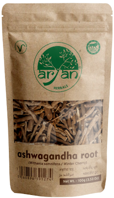 Aryan Ashwagandha (Winter Cherry) Root 100 Gm
