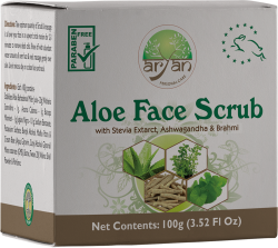 Aryan Aloe Face Scrub 100ml