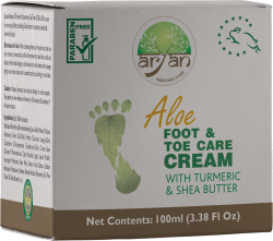 Aryan Aloe Foot & Toe Care Cream 100ml