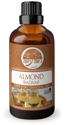Aryan Almond (Badam) Oil 100ML – 100% Pure Essential Oils