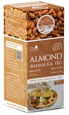 Aryan Almond (Badam) Oil 100ML – 100% Pure Essential Oils