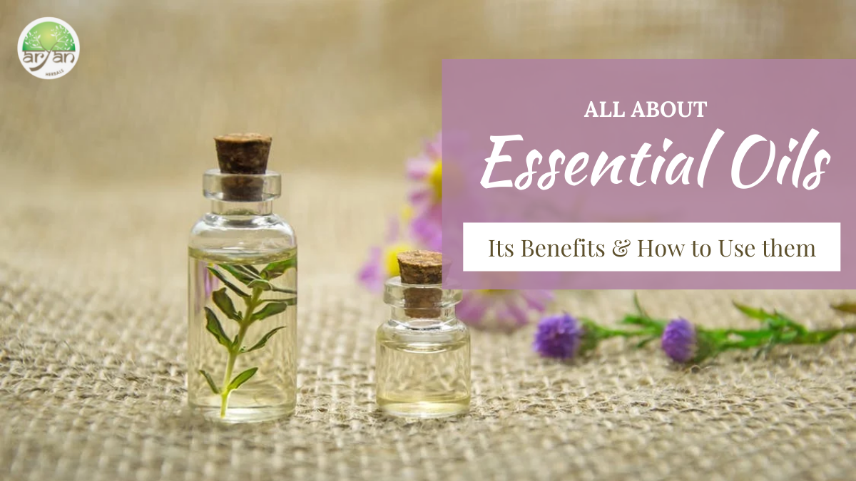 Essential Oil Blog Banner - Aryan Herbals