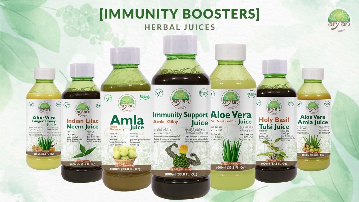 Immunity Boosters Herbal Juices